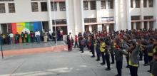 Morning Assembly during Inspection