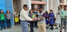 Welcome of Inspection Team Member by the Principal